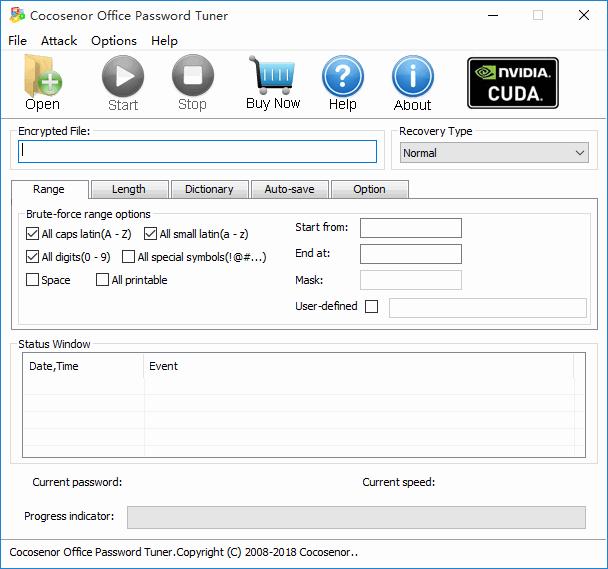 Cocosenor Office Password Tuner下载,密码恢复,解密软件