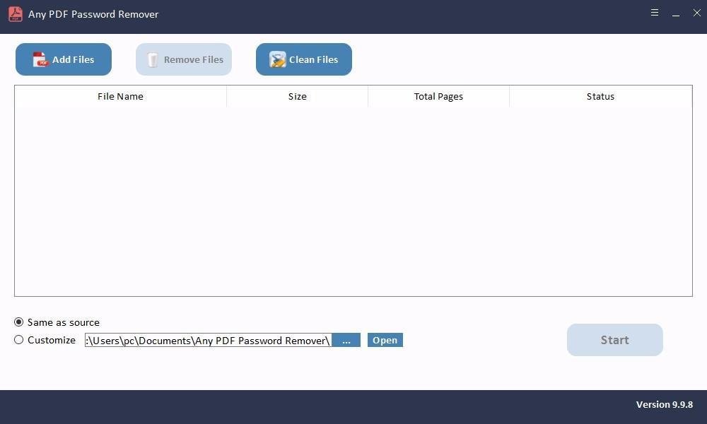 any pfd password recover下载,PDF密码移除软件