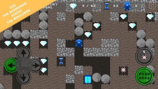 像素钻石洞穴游戏(pixel diamonds caves)下载,像素钻石洞穴,像素游戏,冒险游戏