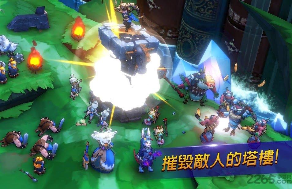 小人物大对决无限金币版下载,小人物大对决,塔防手游,战棋手游
